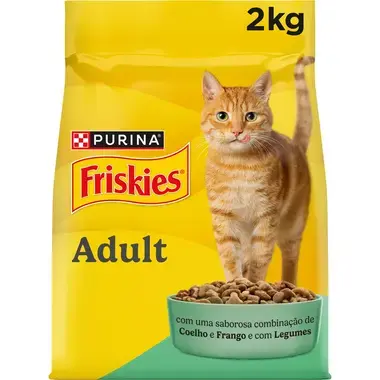 FRISKIES Coelho e Frango - Gato Seco