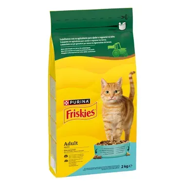 FRISKIES Esterilizado Salmão - Gato Seco