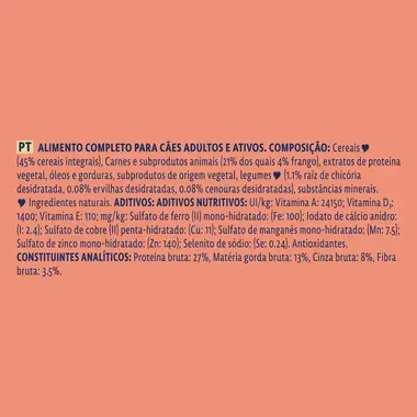 PURINA DOG CHOW Active com Frango