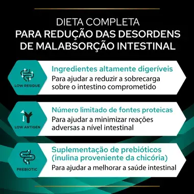 PRO PLAN VETERINARY DIETS Feline EN St/Ox Gastrointestinal Saquetas com Salmão