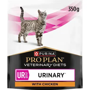 PRO PLAN VETERINARY DIETS Feline UR St/Ox Urinary com Frango