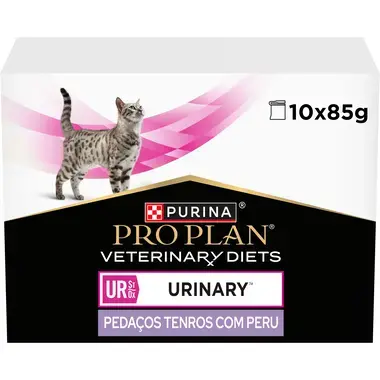 PRO PLAN VETERINARY DIETS Feline UR St/Ox Urinary Saquetas com Peru