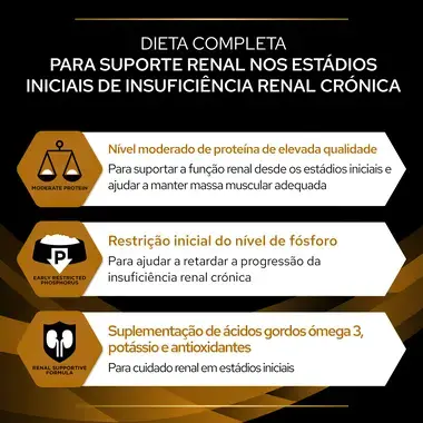 PRO PLAN VETERINARY DIETS Feline NF Renal Function EARLY CARE Saquetas com Frango
