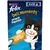 FELIX® Deli Moments™ snacks líquidos saborosos para gatos com frango saquetas 4x10g