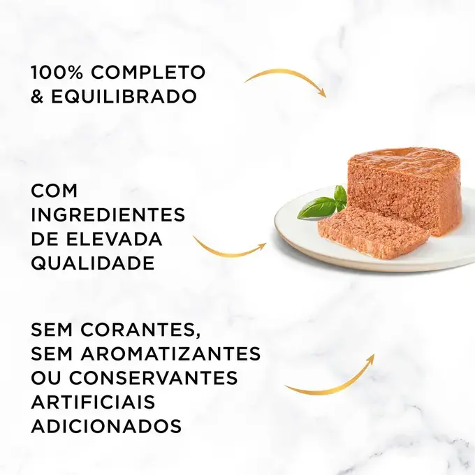Purina Gourmet Gold Mousse Com Vaca 24X85G
