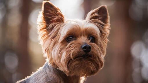 Yorkshire Terrier a observar