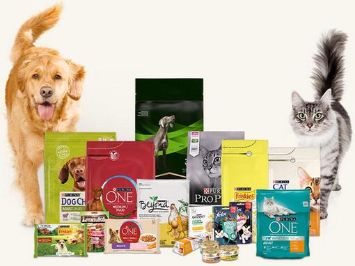 Marcas Purina para cães e gatos