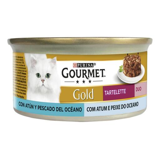 GOURMET Gold Tartelette DUO com Atum e Peixe do Oceano