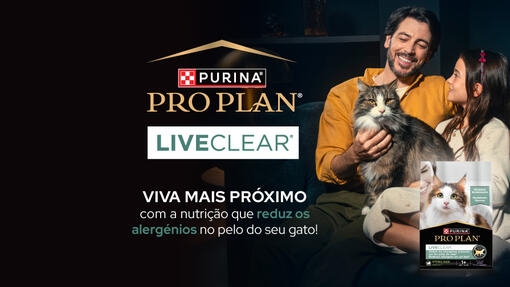 Produtos Pro Plan Liveclear