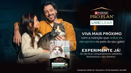 Satisfeito ou reembolsado Pro Plan LiveClear