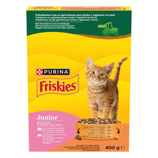 FRISKIES JUNIOR Frango com Leite - Gato Seco