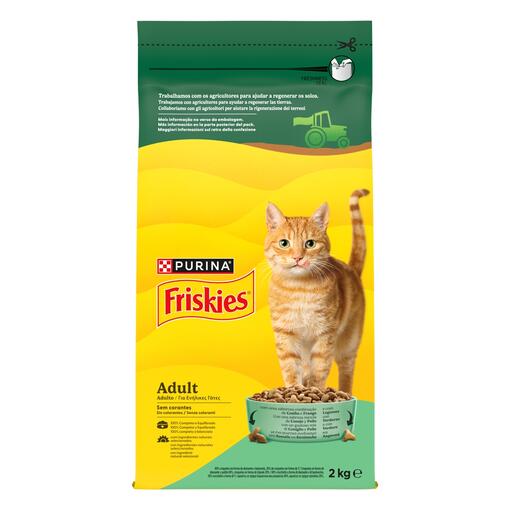 FRISKIES Coelho e Frango - Gato Seco