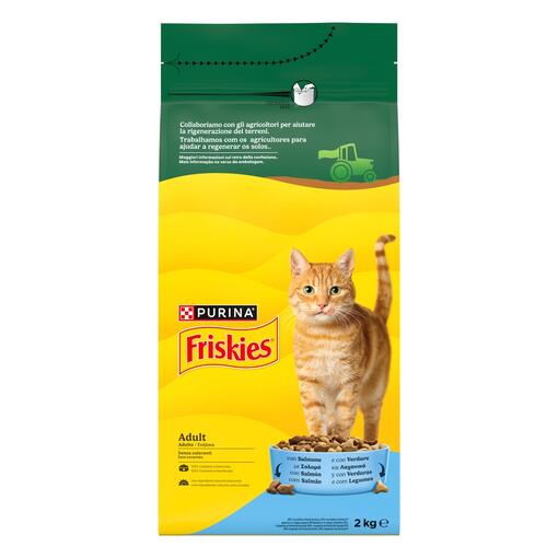 FRISKIES Salmão e Legumes - Gato Seco