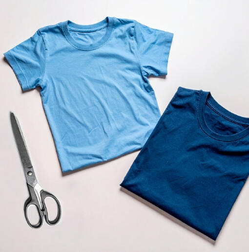 Brinquedo de corda de t-shirt: Materiais