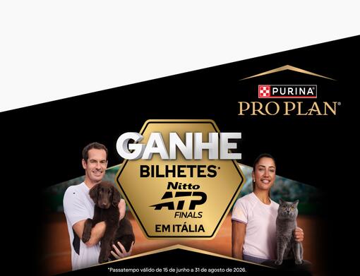 Assiste à Nitto ATP Finals com PRO PLAN®