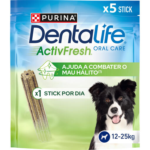 PURINA DENTALIFE ActivFresh para cães de porte médio