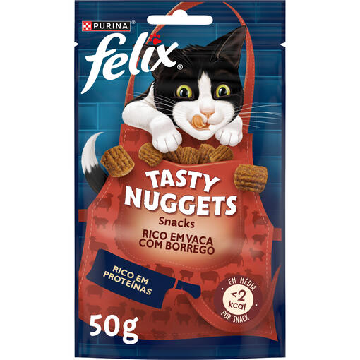 FELIX® Tasty Nuggets Rico em Vaca com Borrego