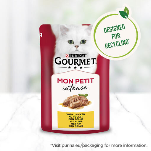 Saqueta GOURMET Mon Petit desenvolvida para reciclagem