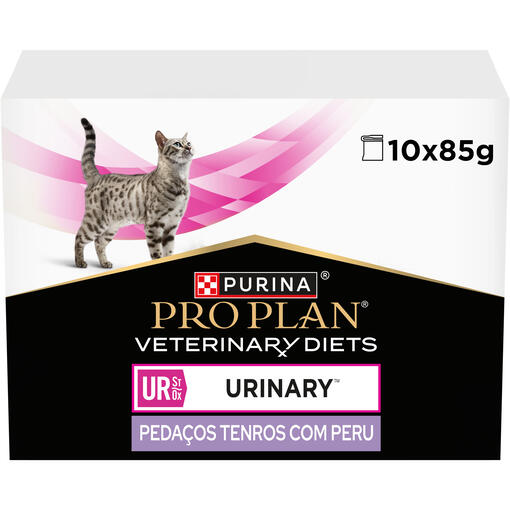 PRO PLAN VETERINARY DIETS Feline UR St/Ox Urinary Saquetas com Peru